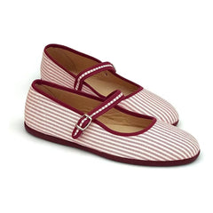 Hermosilla - Bailarinas de raya emboscada - Colección de mujer | Burdeos