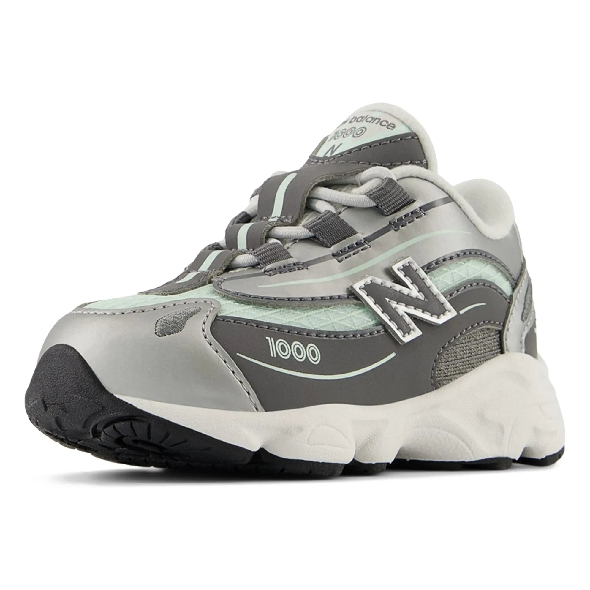 New Balance - Zapatillas Deportivas con Cordones Elásticos 1000 | Turquesa