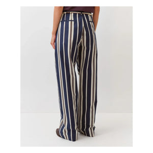 Diega - Pimao Pantalón a Rayas | Azul Marino