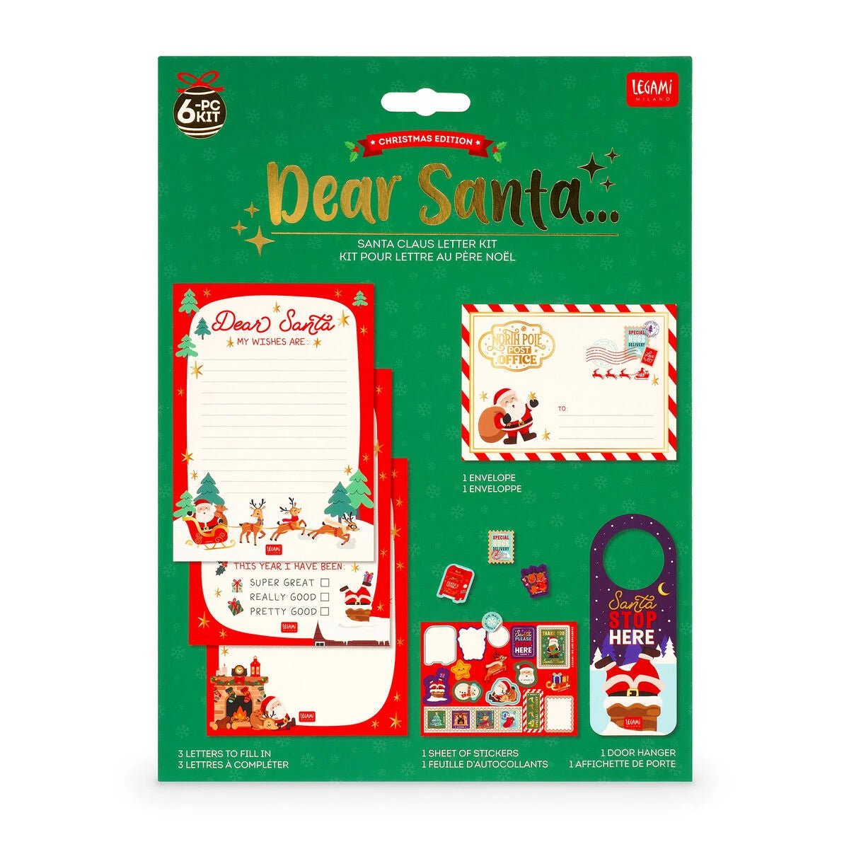 Legami - Kit de Letras de Papá Noel