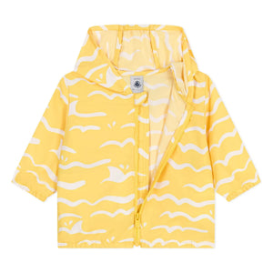 Petit Bateau - Chaqueta de fibra reciclada Barcelle | Mostaza
