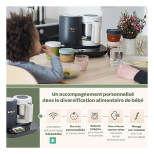 Béaba - Robot de cocina Babycook Smart | Gris carbón