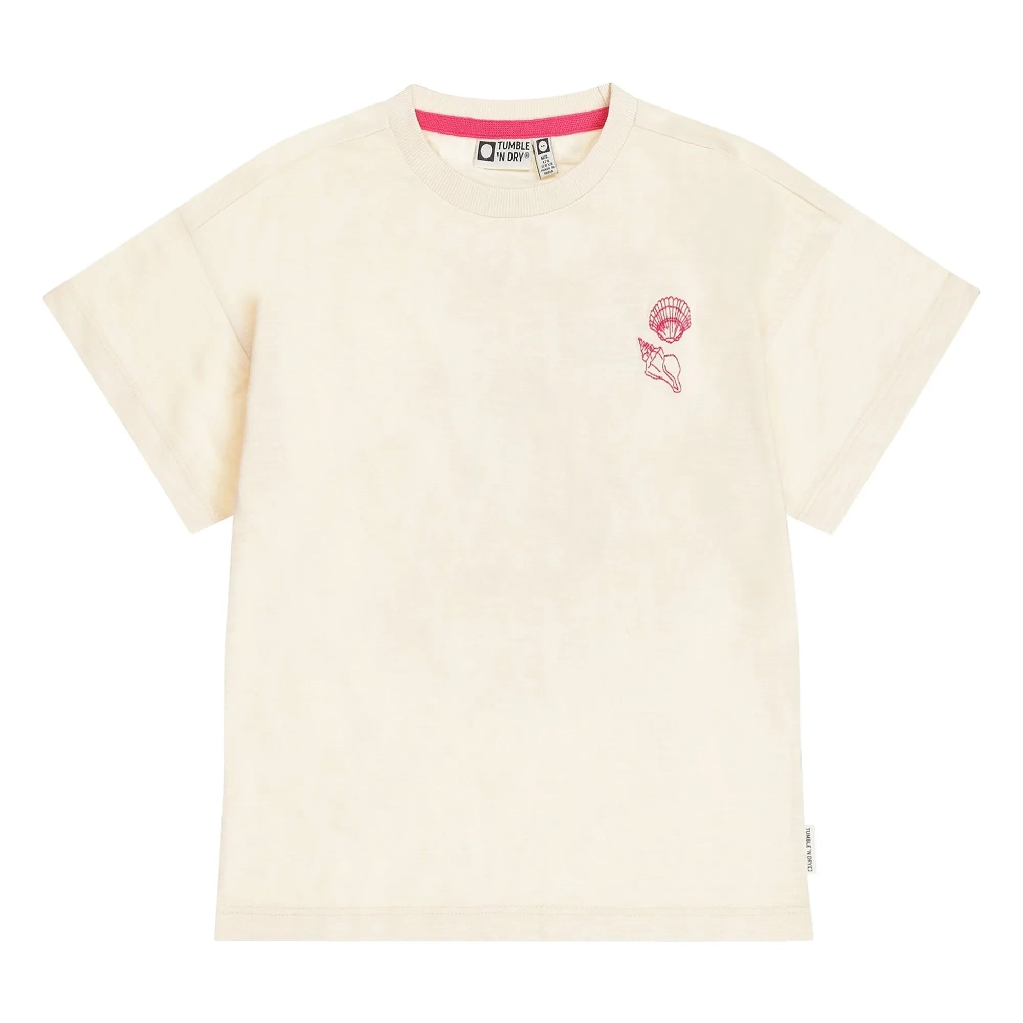 Tumble N'Dry - Camiseta oversize Nautalis algodón orgánico | Crudo
