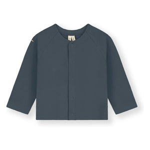 Gray Label - Cárdigan mini de algodón orgánico | Gris Azul