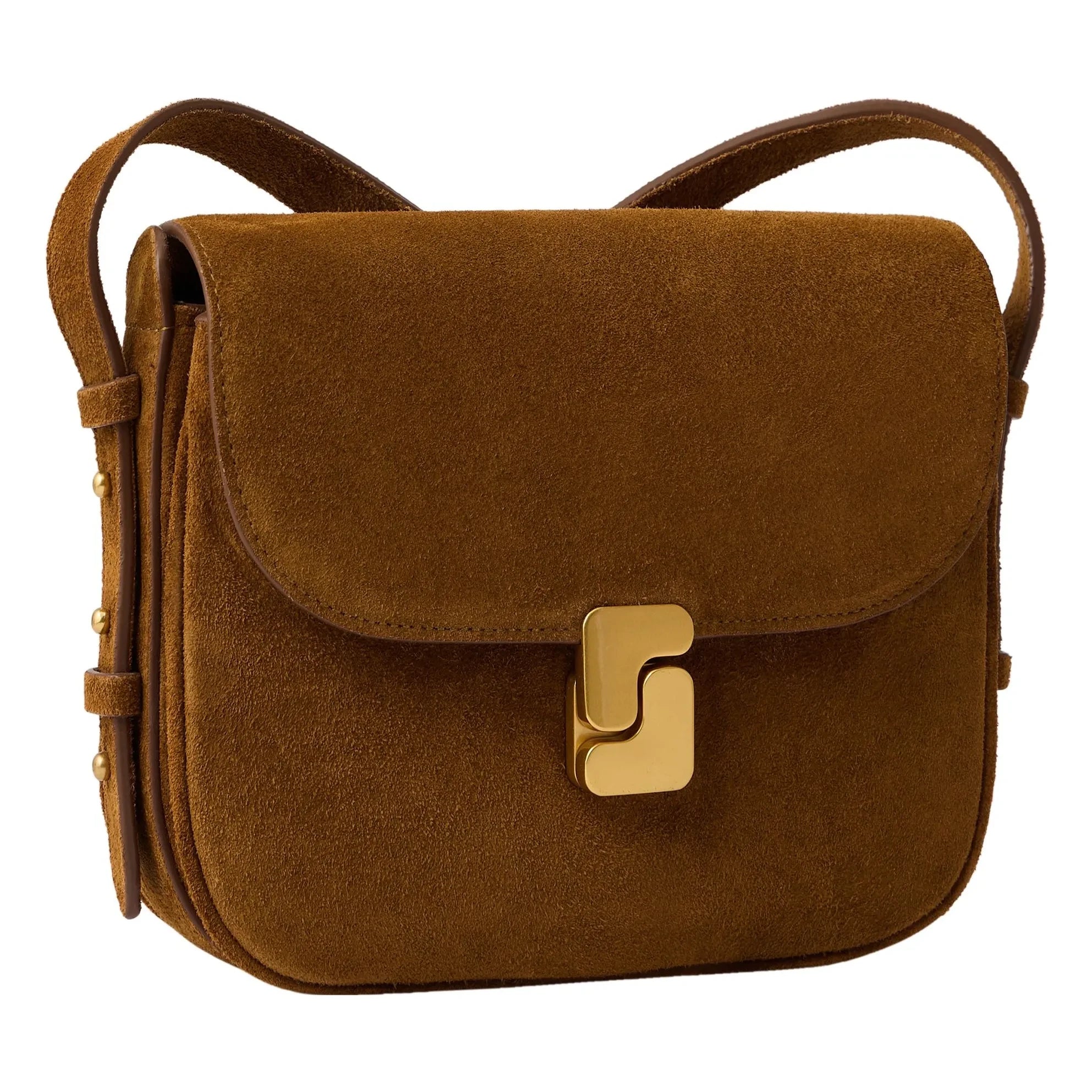 Soeur - Bolso Croûte Mini de Piel Bellissima | Caramelo