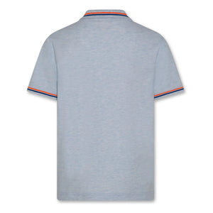 AO76 - Polo de algodón reciclado Carter | Azul claro