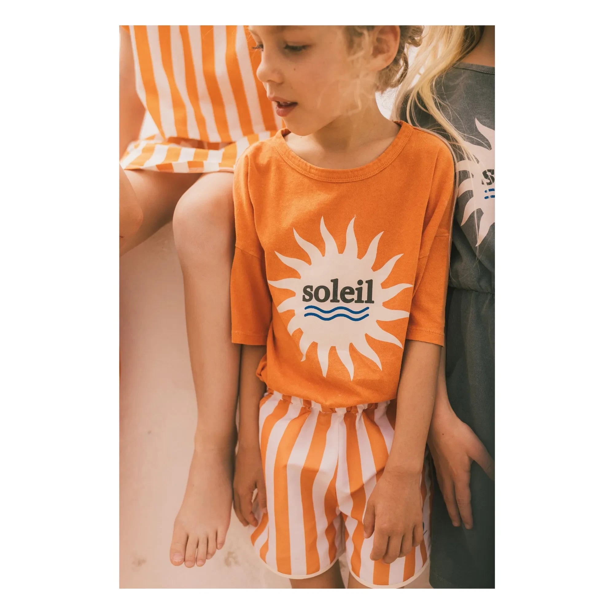 We Are Kids - Dylan organik pamuklu tişört | Turuncu