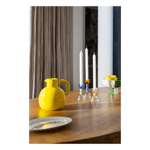 &Klevering - Candelabro de perlas | Azul