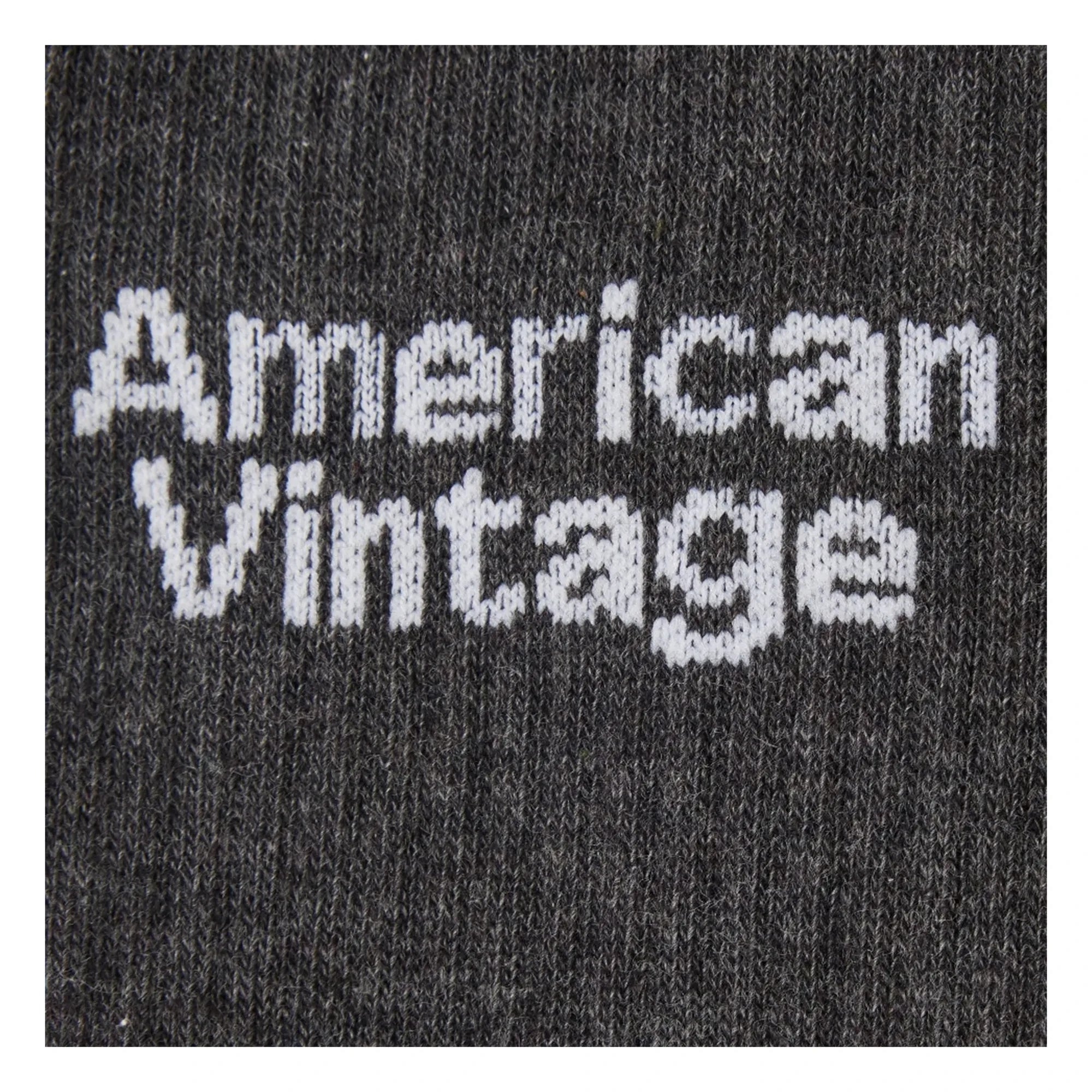 American Vintage - Calcetines de algodón Clypsun | Gris antracita