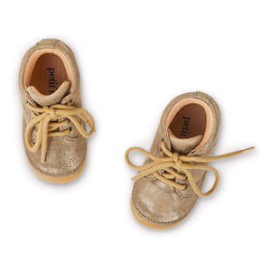 Petit Nord - Botín Mini con Cordones Bronce