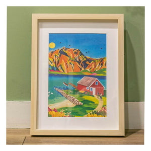 La Petite Épicerie - Set de colorear - Noruega, Nolwenn Studio