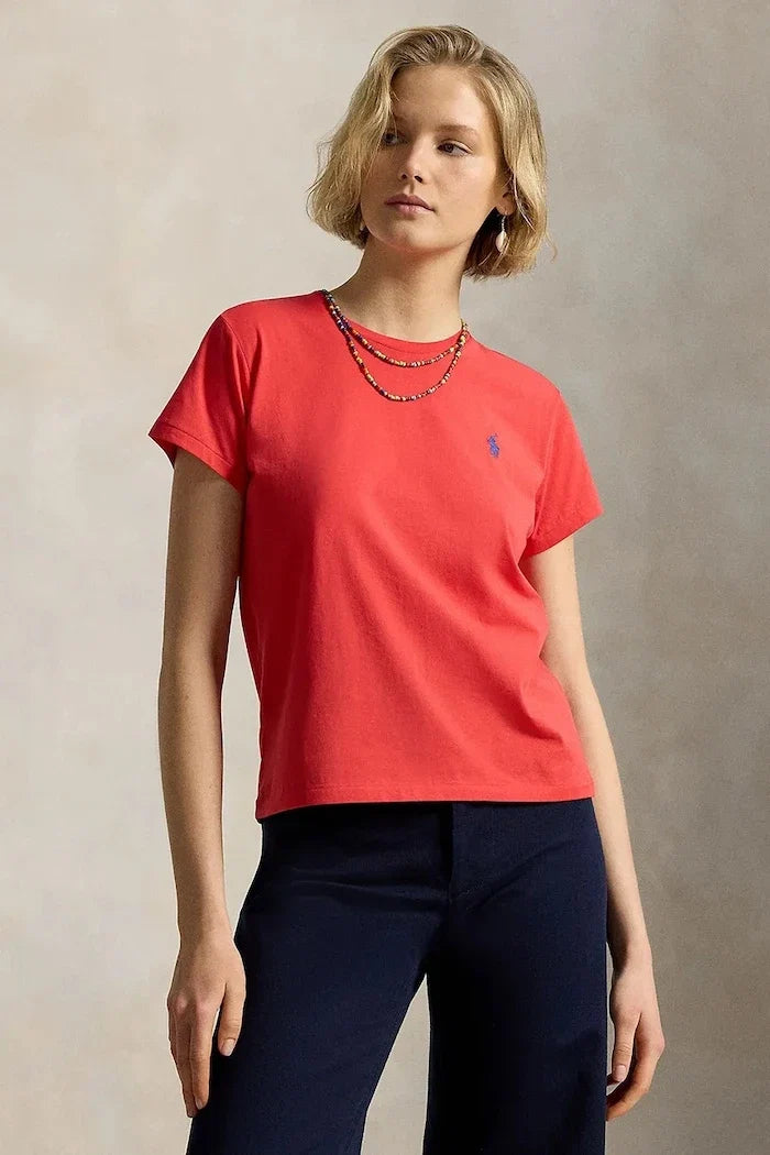 Camiseta de algodón para mujer Polo Ralph Lauren