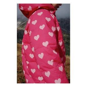 Konges Sløjd - Corazones de Fibra Reciclada Nuka Kaban | Fucsia