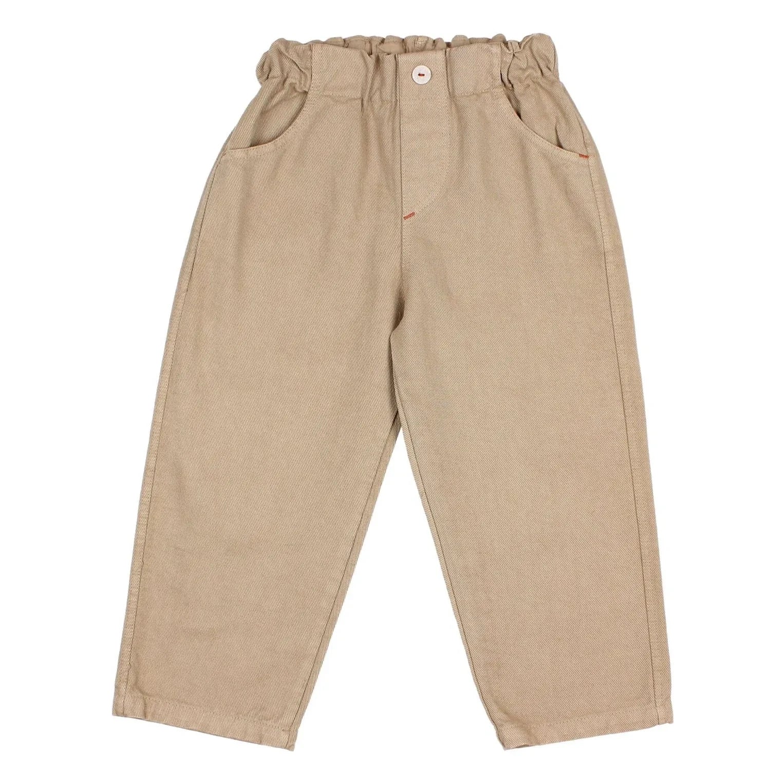 Búho - Pantalones Lyocell Pamuk | Beige