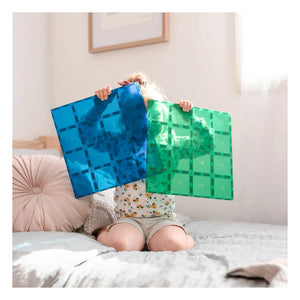 Connetix - Azul y Verde - 2 Piezas