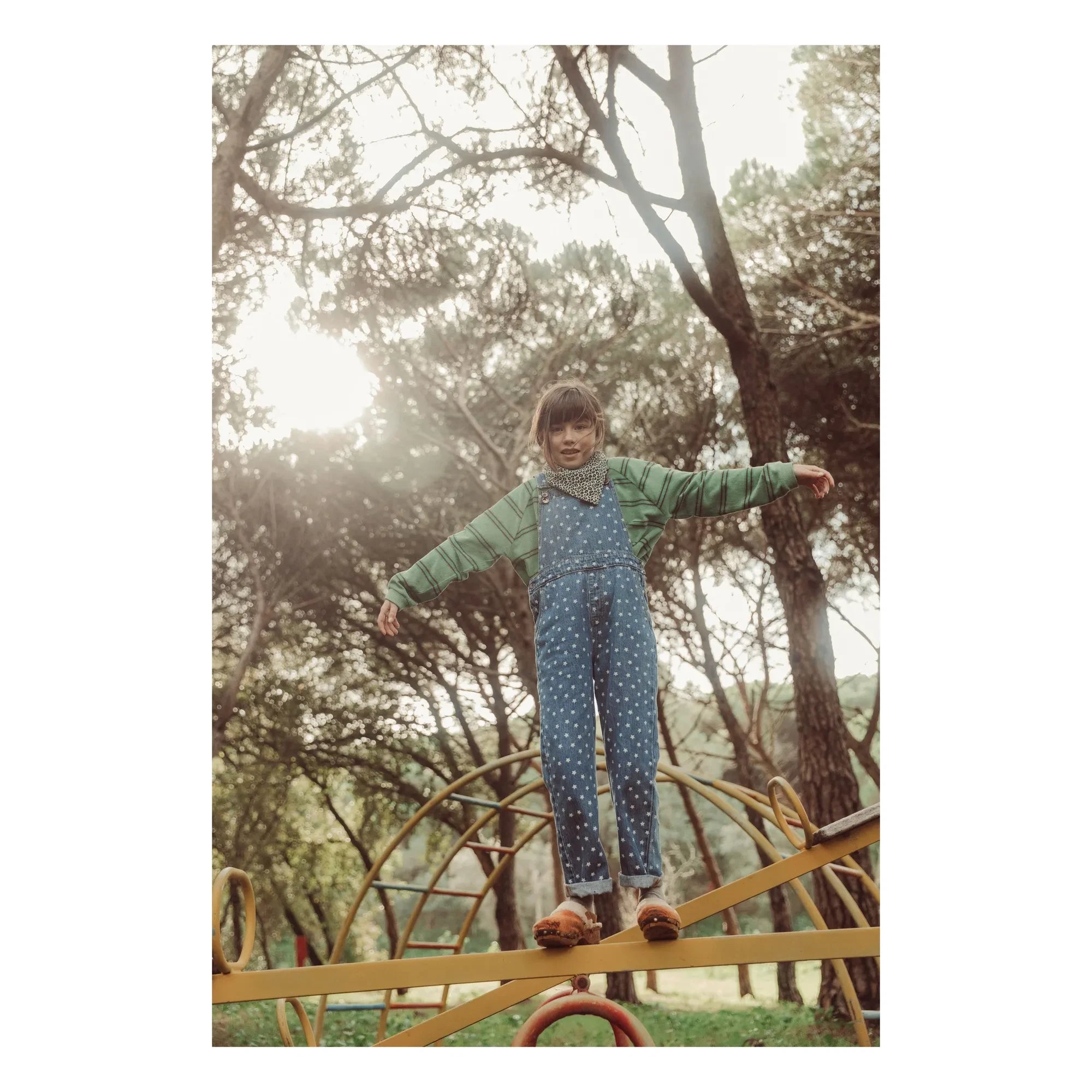 Piupiuchick - Star Denim Salopet | Mavi