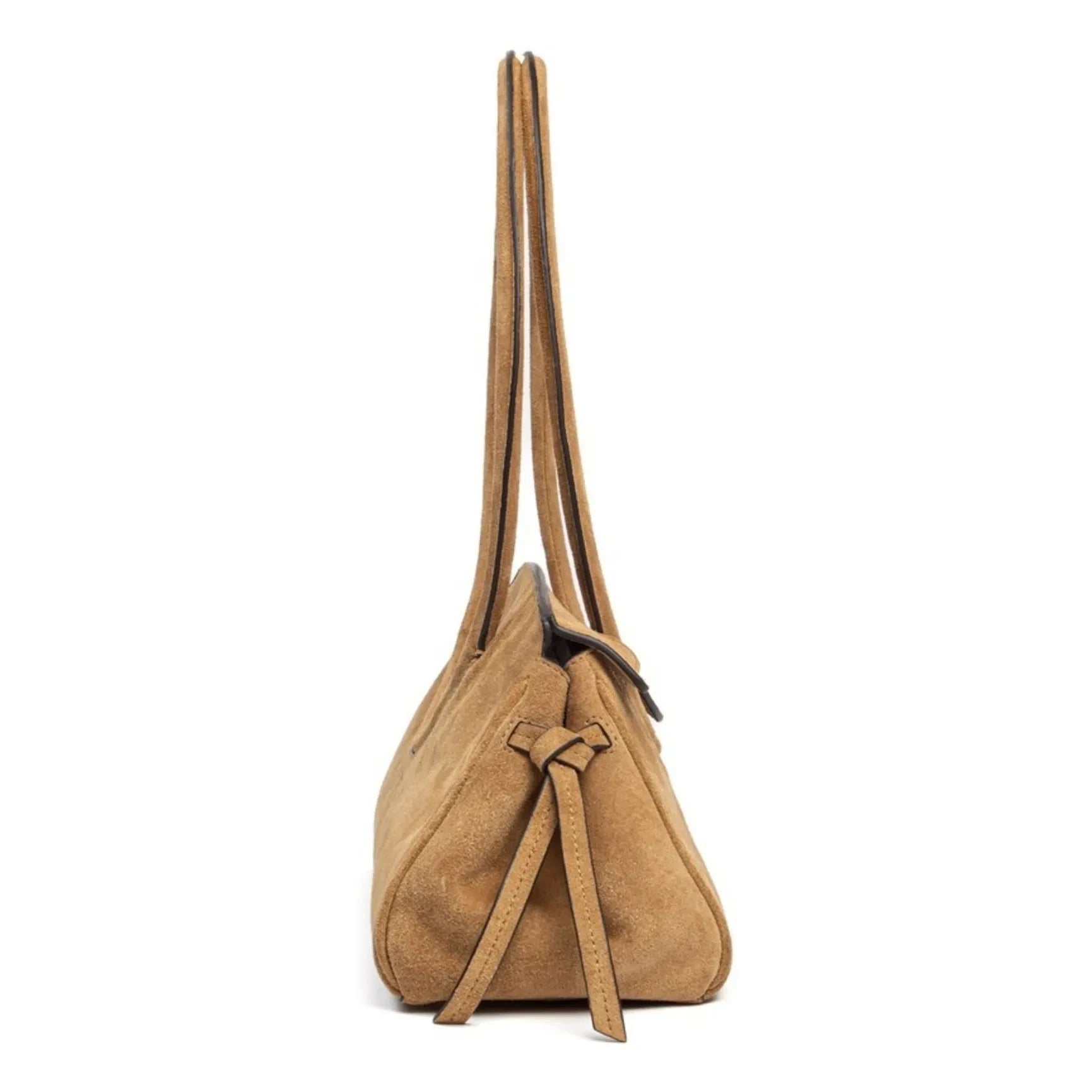 Staud - Bolso de cuero Maude | Marrón Nuez