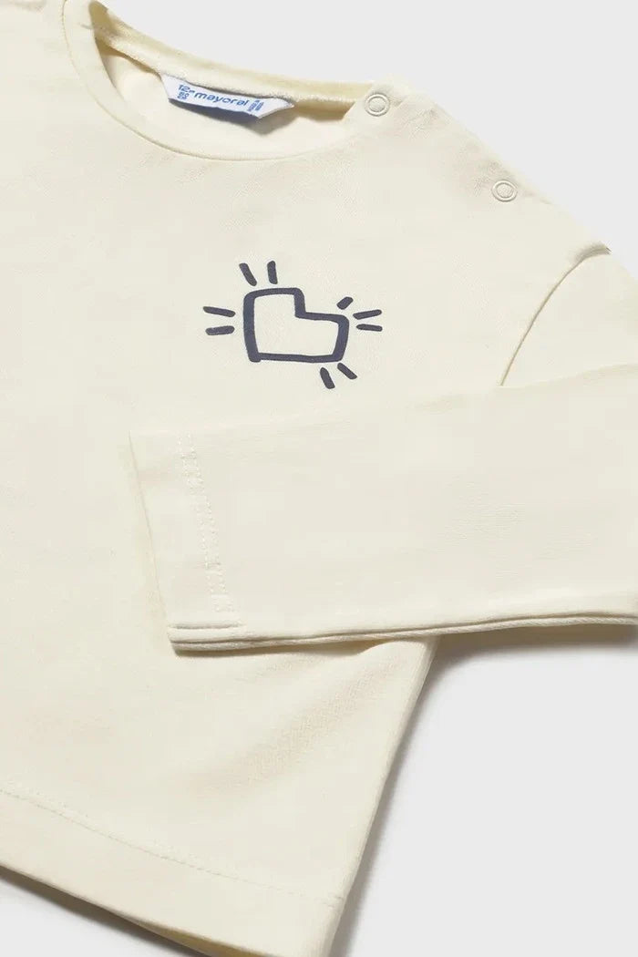 Blusa de bebé de manga larga Mayoral
