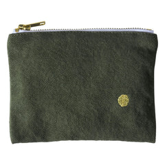La cerise sur le gâteau - Bolso de mano Iona clutch | Verde bosque
