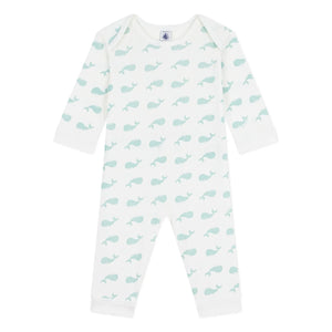 Petit Bateau - Pijama Whale Sleep Well | Crudo