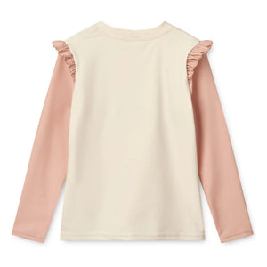 Liewood - Camiseta Tenley de Fibra Reciclada con Protección UV | Melocotón
