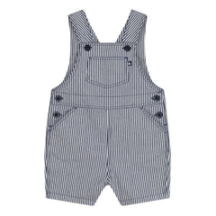 Petit Bateau - Peto Mini Rayas | Azul Marino