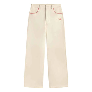 Thinking Mu - Pantalón Hedda de algodón orgánico | Crudo