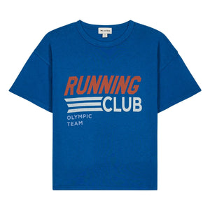 We Are Kids - Camiseta de algodón orgánico Dylan Running Club | Azul marino