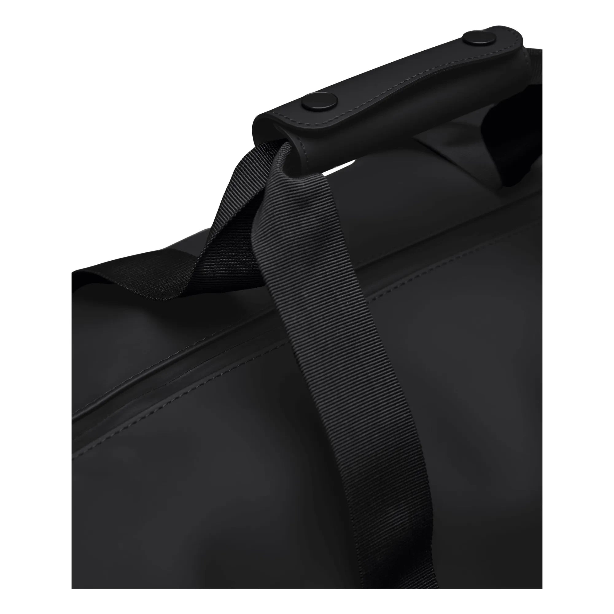 Rains - Bolsa de Fin de Semana Pequeña Hilo W3 | Negro