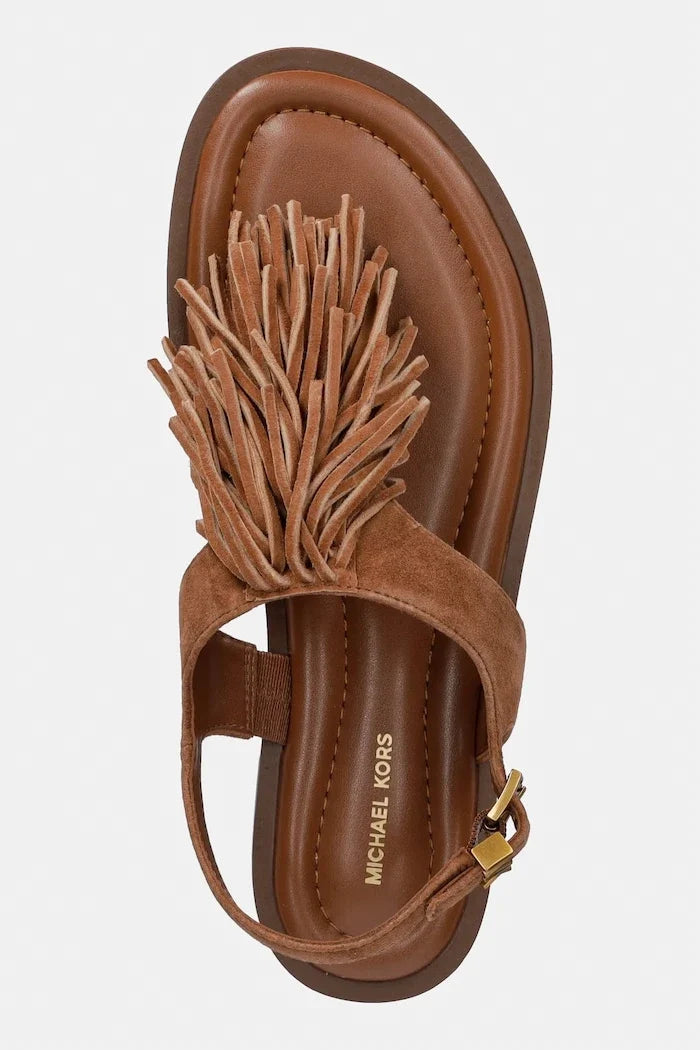 MICHAEL Michael Kors Sandalias de Ante para Mujer Indra Thong Sandal