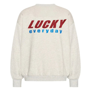 By Bar - Sudadera de algodón Bibi Lucky Everyday | Blanco
