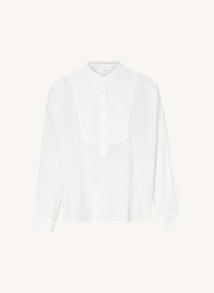 Xirena - Blusa Jones de popelina de algodón | Blanco