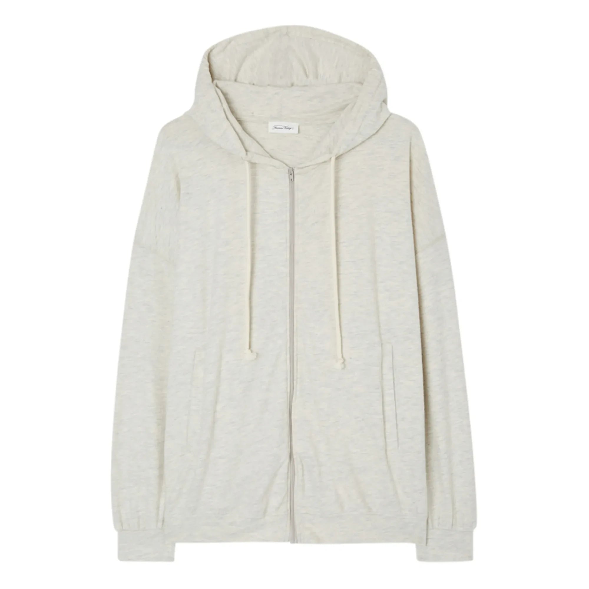 American Vintage - Sudadera con Cremallera Ypawood | Gris Melange