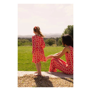 Paloma Collection - Vestido de lactancia rosa - Colección infantil | Rosa