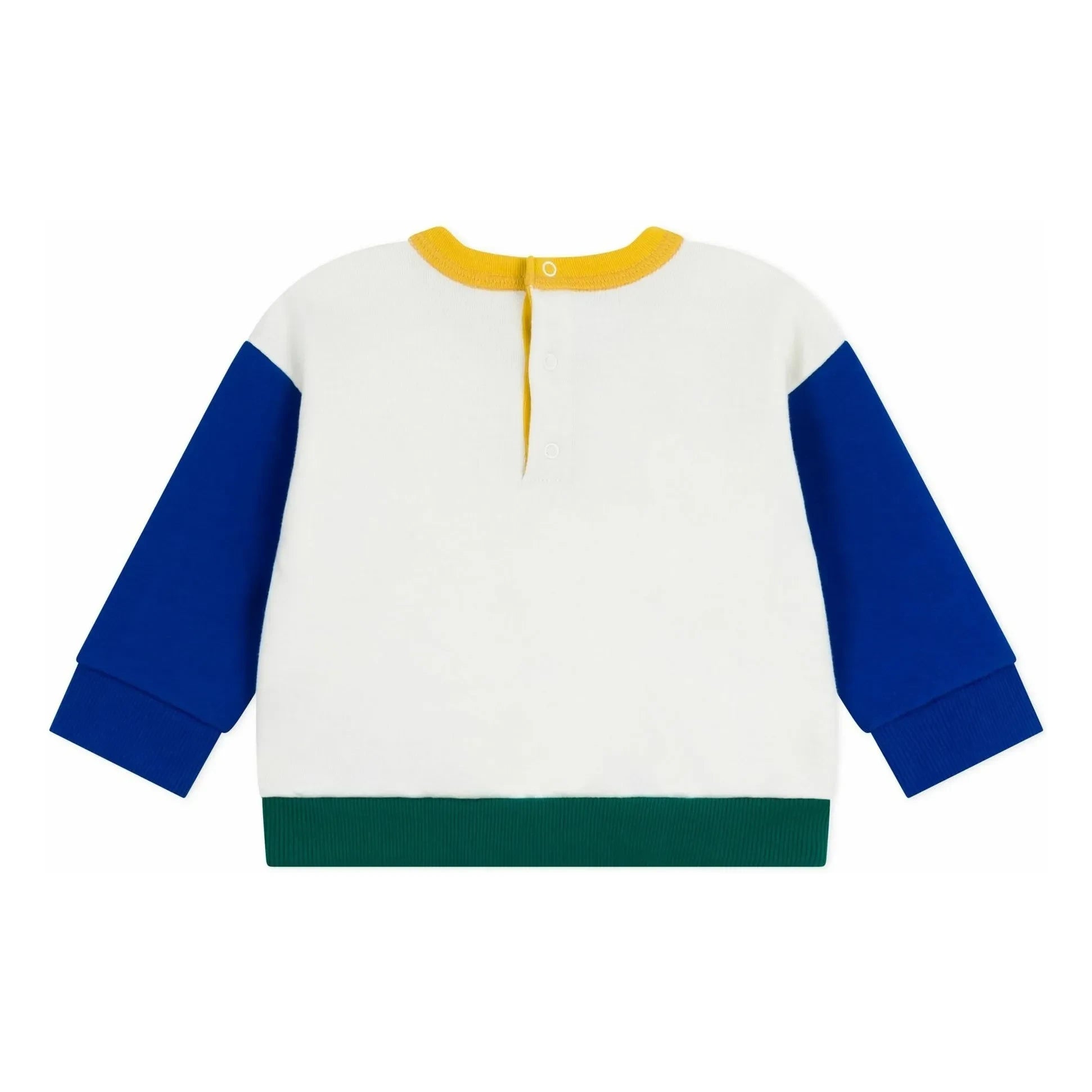 Petit Bateau - Sudadera con bloques de color | Crudo