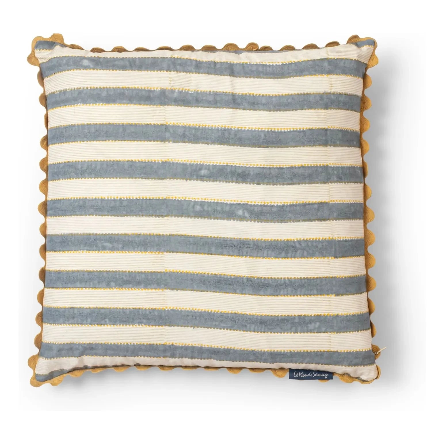 Funda de almohada Le Monde Sauvage - Super Nova Key West | Azul