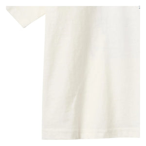 Trigo - Camiseta de algodón orgánico Benno | Blanco