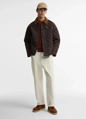 Barbour - Oversized Transport Ceket | Koyu Kahverengi