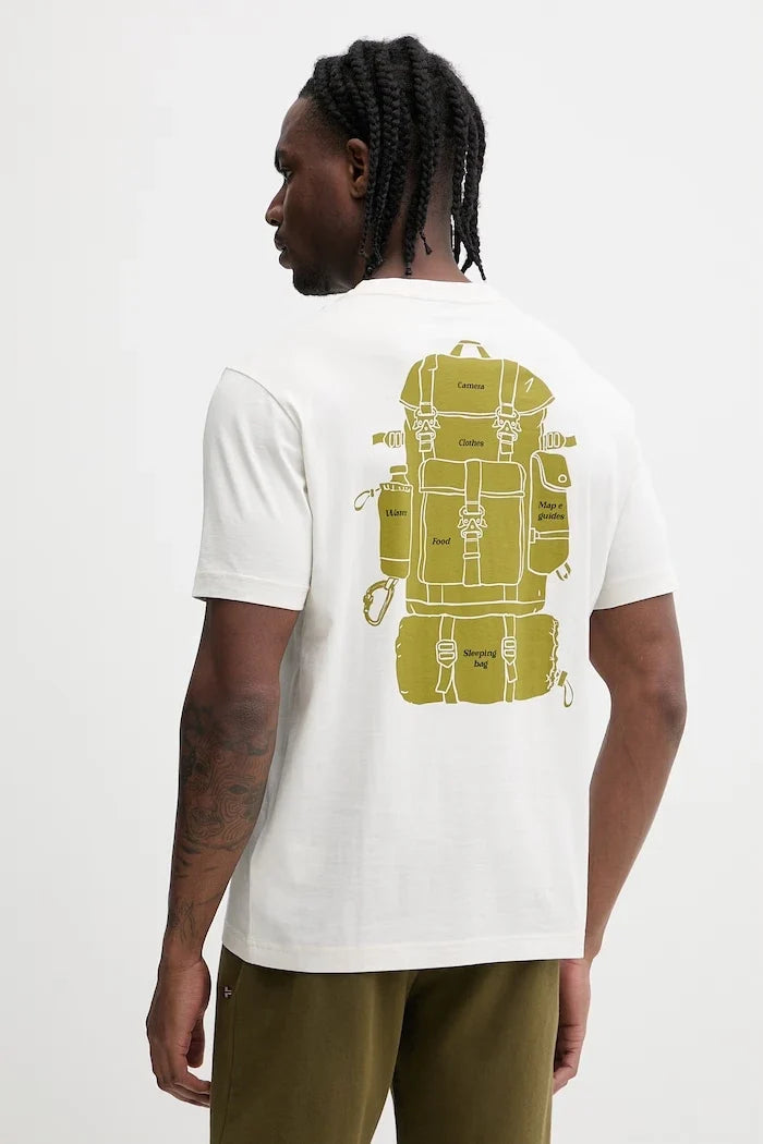 Camiseta de algodón Napapijri FLINT