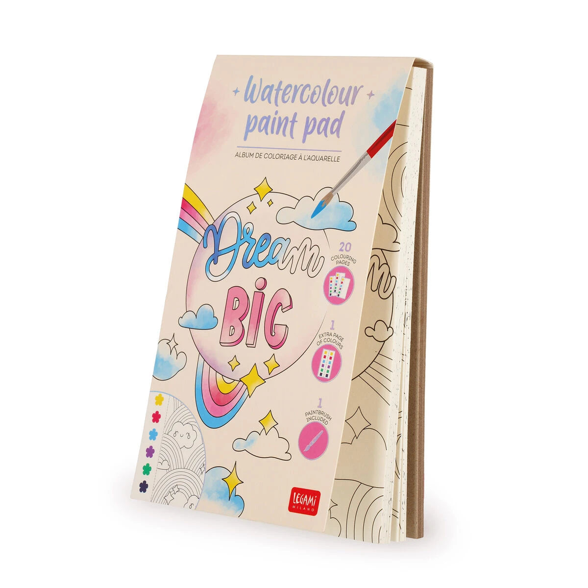 Legami - Aphorisms Watercolour Paint Pad