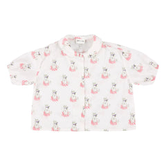 Morley - Blusa Xanon Cats | Blanco