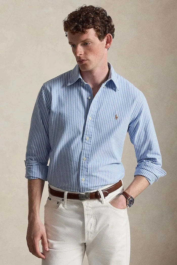 Camisa de algodón para hombre Polo Ralph Lauren