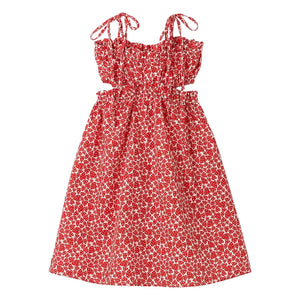 Fábula - Vestido de Corazones de Corte Medio | Rojo