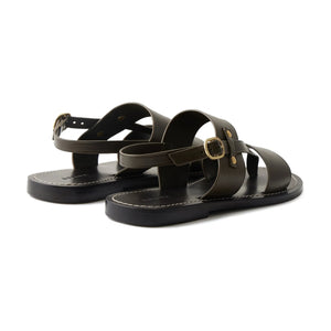 Soeur - Sandalias de piel Amazonia | Caqui