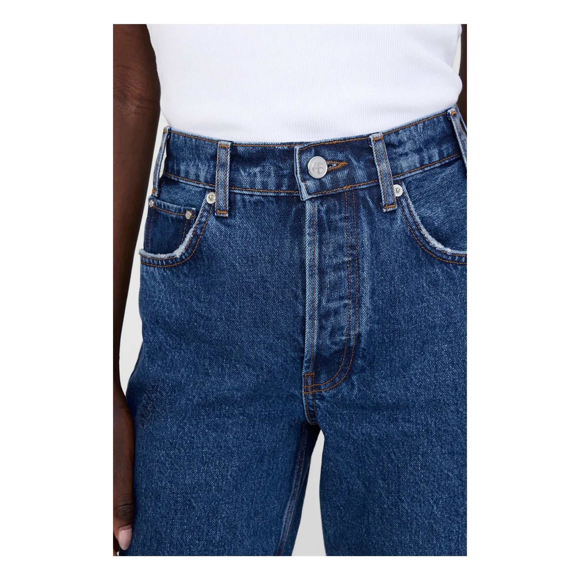 Anine Bing - Vaqueros Roy 31" | Azul Lavado