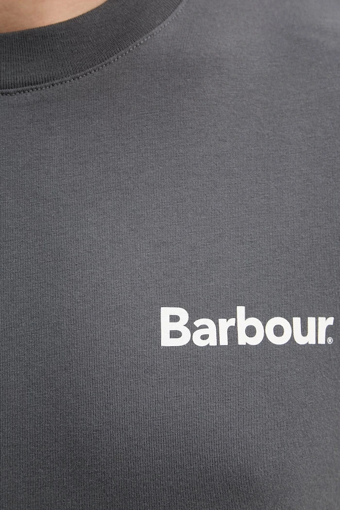 Camiseta de algodón Barbour