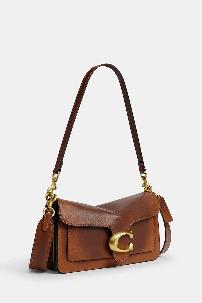 Bolso bandolera Coach Soft Tabby Shoulder Bag 26 de piel para mujer