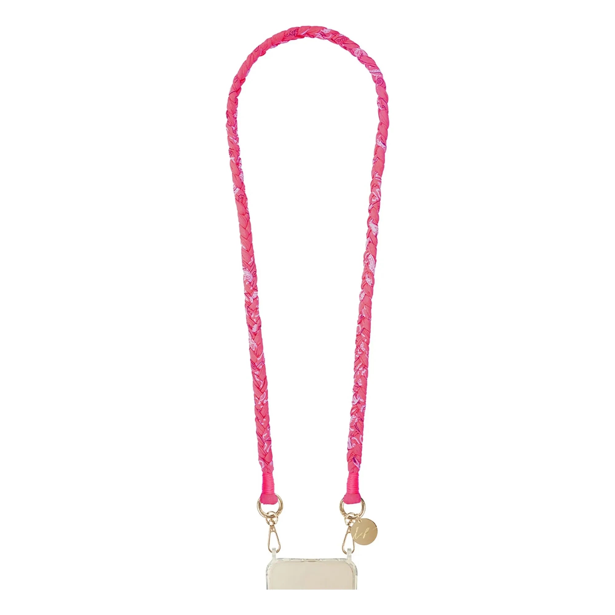 LaCoqueFrançaise - Cordón trenzado Della 100 cm | Rosa