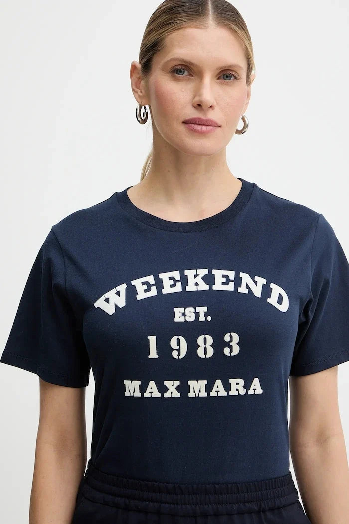 Weekend Max Mara TENUE Camiseta de Algodón