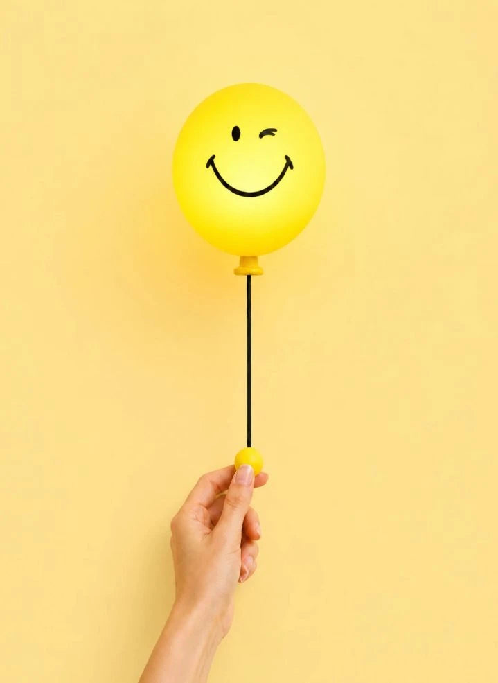 MOB - Bubbly Aplique de Pared - MOB x Smiley World | Amarillo